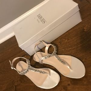David’s Bridal Sandals